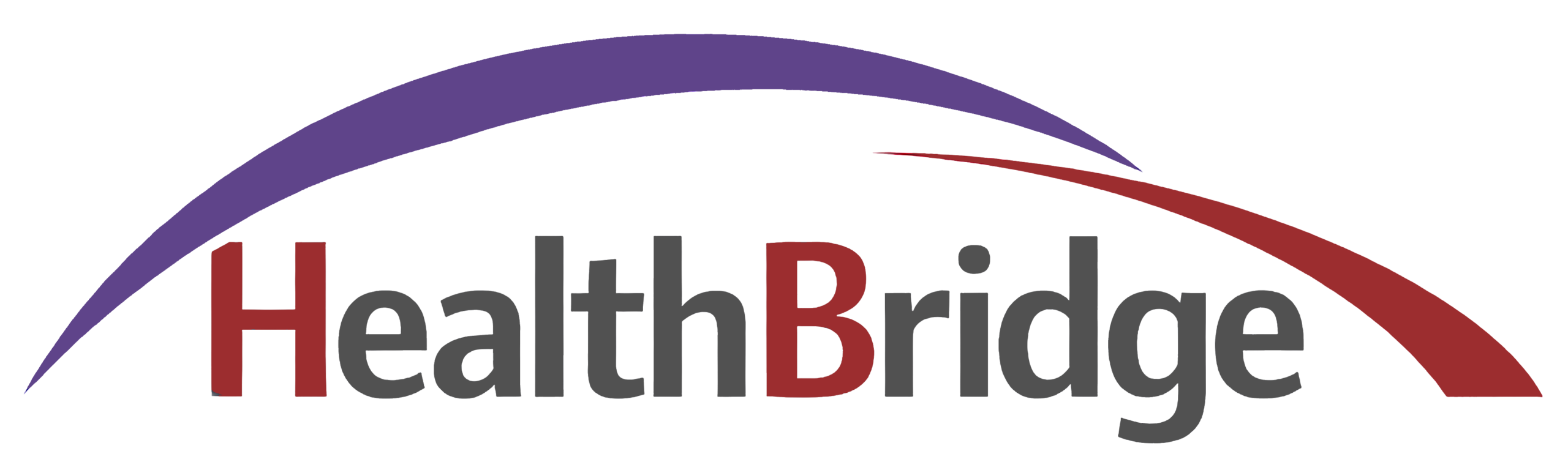 HelathBridge Logo Gray scaled